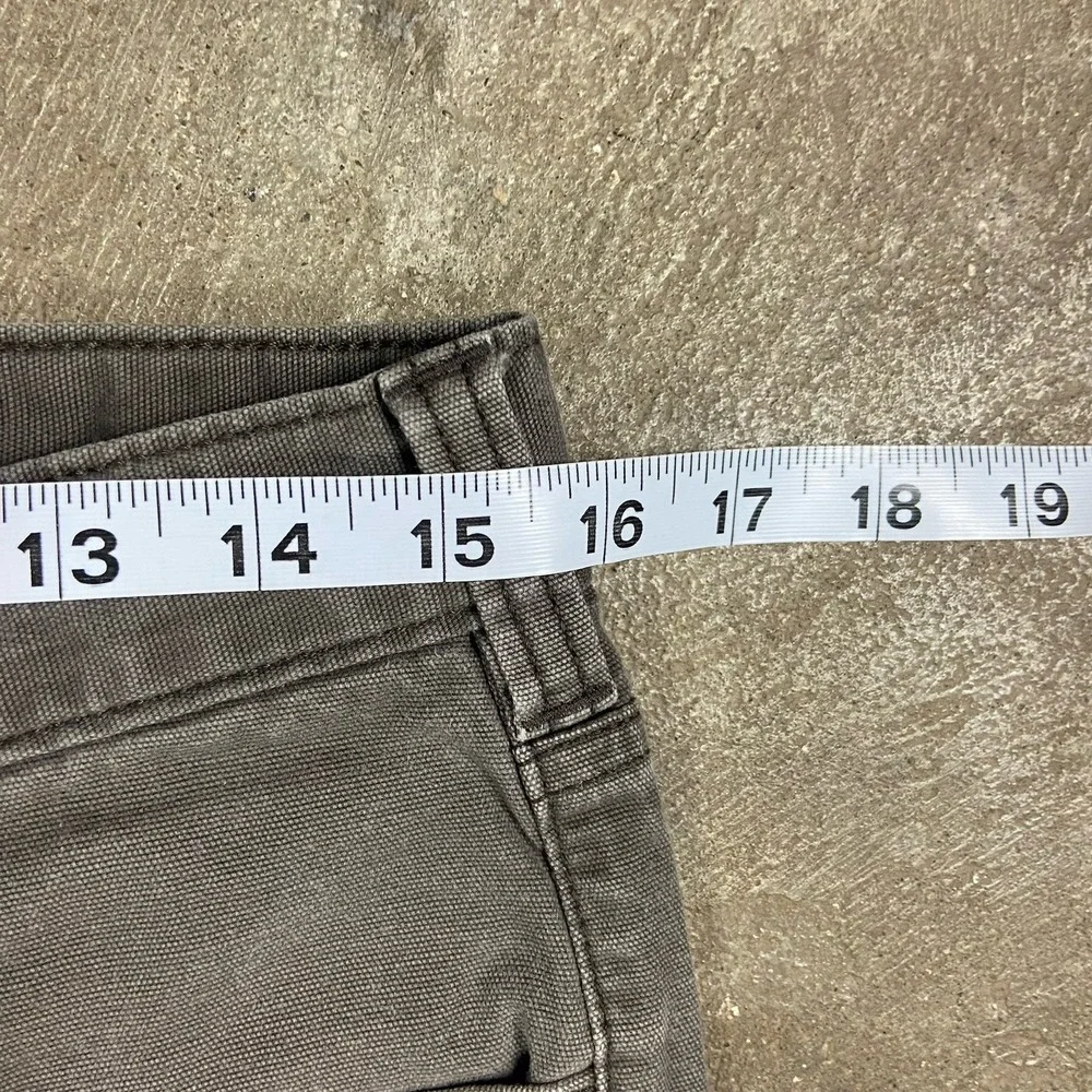 Carhartt Rigby Canvas Pants Size 31x34 Brown Relaxed Fit Work Wear 102517 909